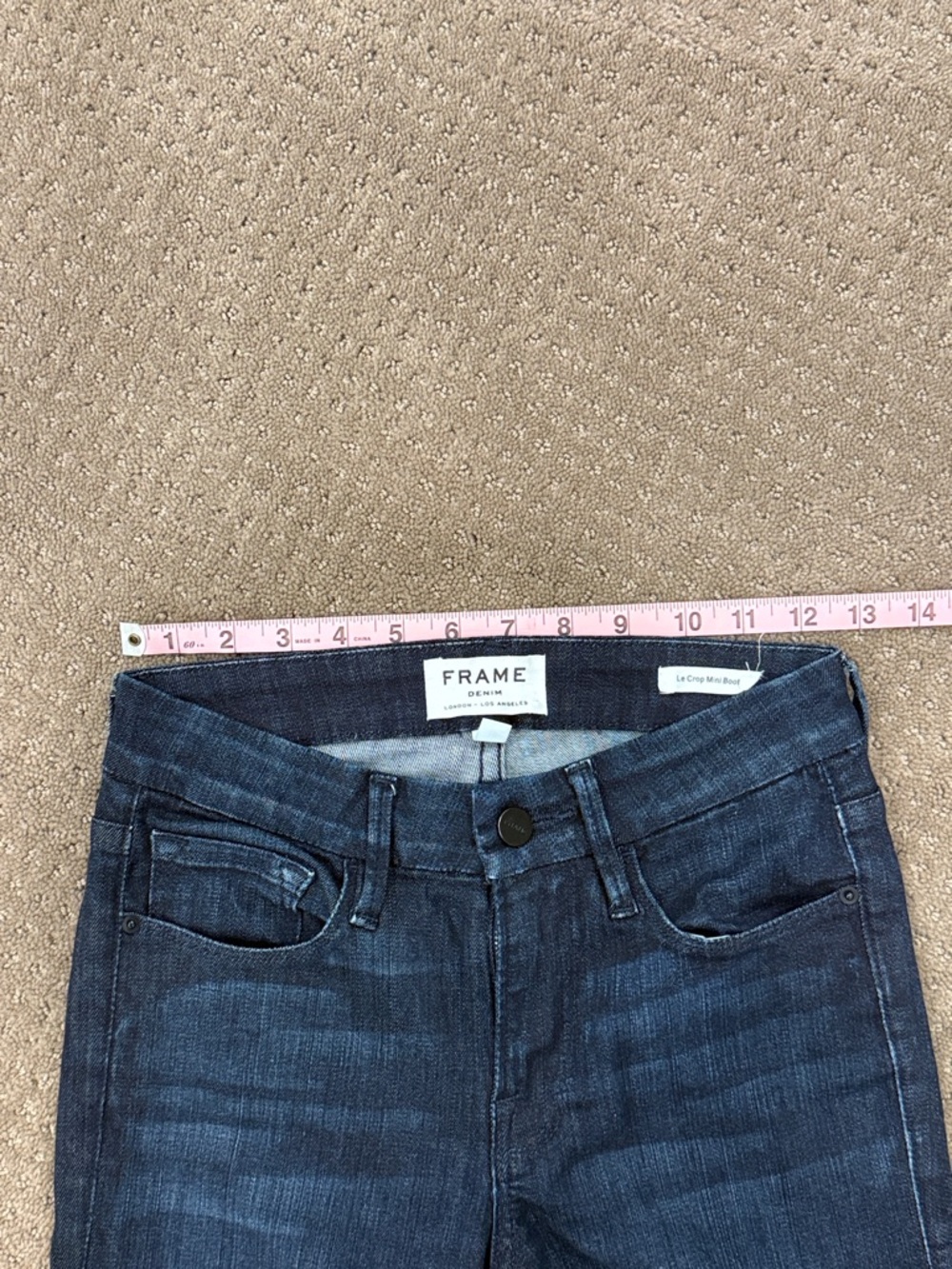 Frame Le Crop Mini Boot Jeans - Picture 5 of 10